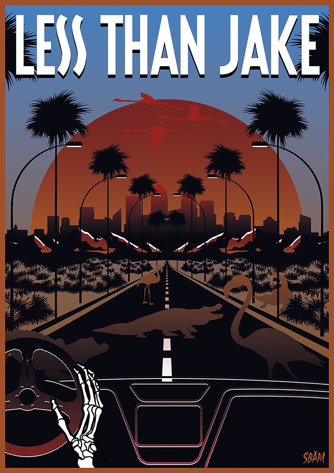 LESS THAN JAKE "Street" Poster