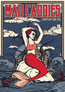 MAD CADDIES "Mermaid" Poster