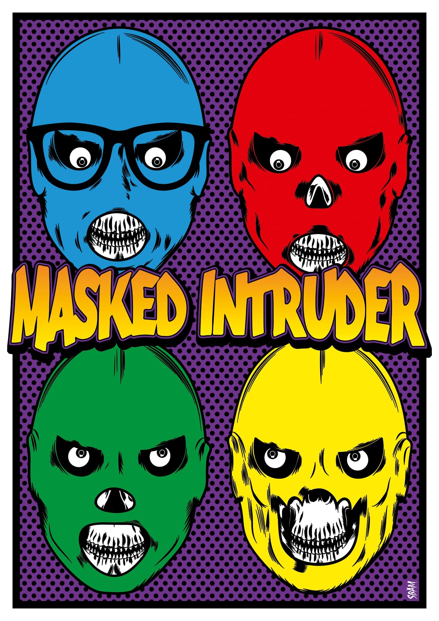 MASKED INTRUDER "Skulls" Poster