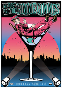 ME FIRST AND THE GIMME GIMMES "Glass" Poster