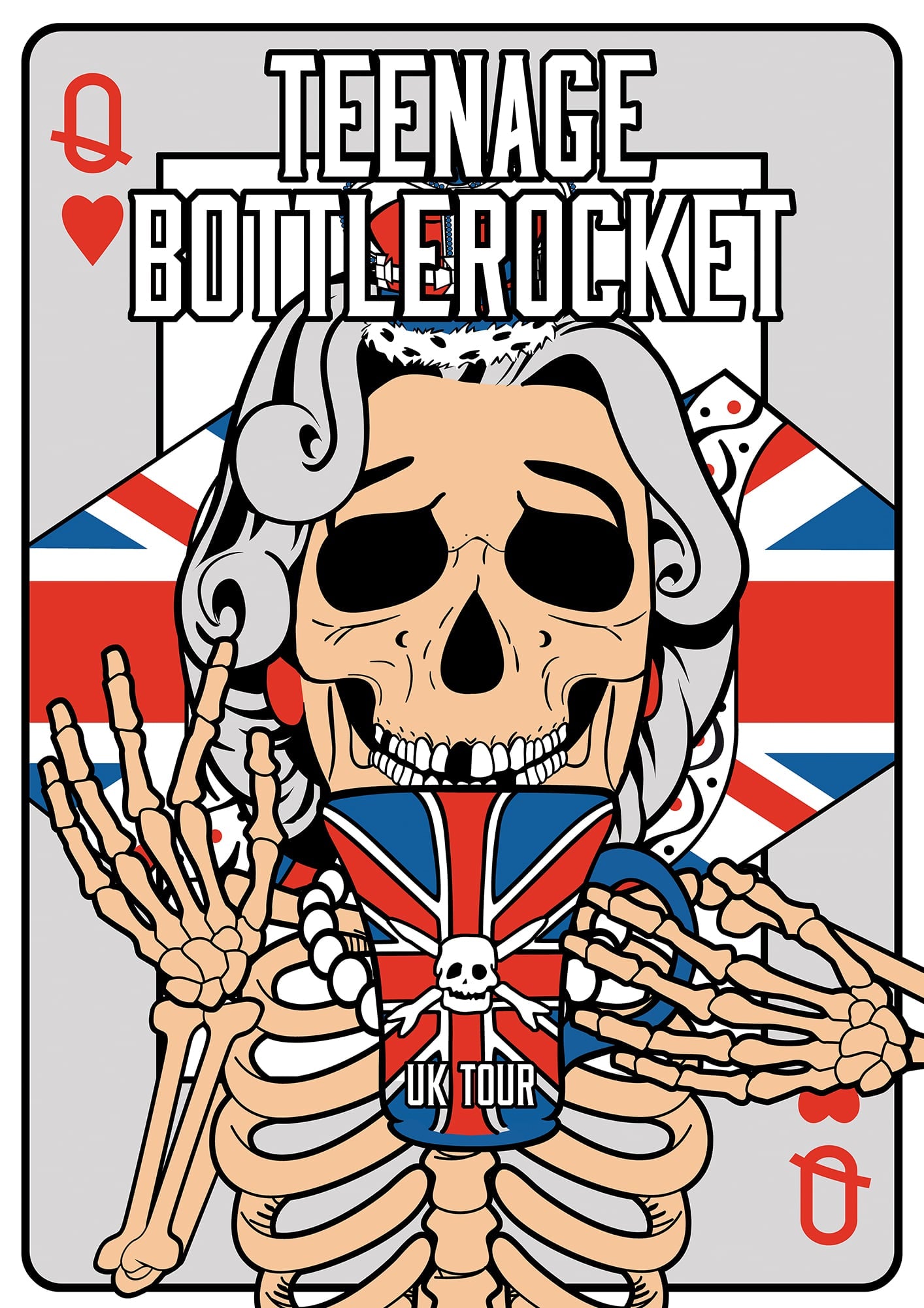 TEENAGE BOTTLEROCKET "Queen" Poster