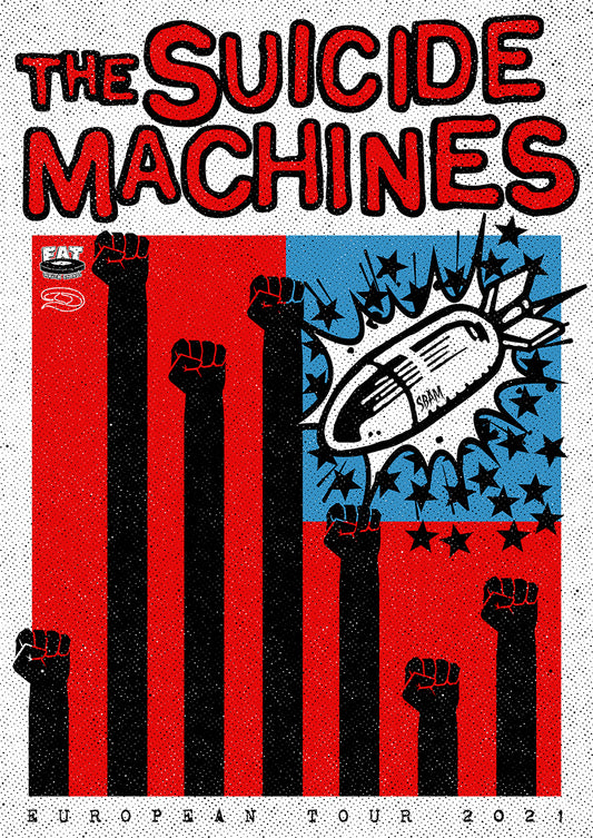 THE SUICIDE MACHINES "Protest" Poster