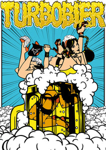 TURBOBIER "Bier" Poster
