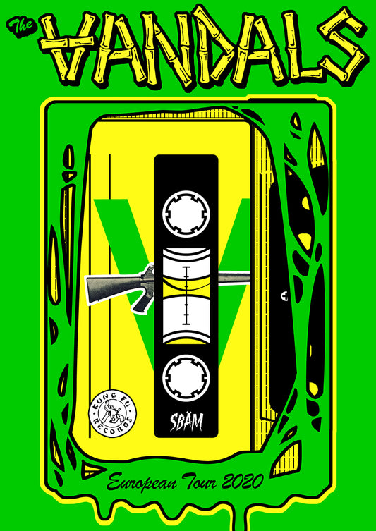 THE VANDALS "Tape" Poster
