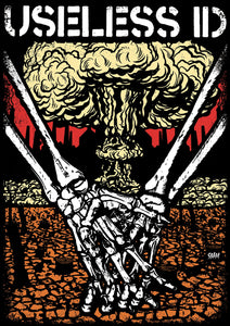 USELESS ID "Skeleton Hand" Poster